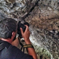 La colosal explosión dejó fósiles en otras cuevas de la zona. LUIS ROCA ARENCIBIA