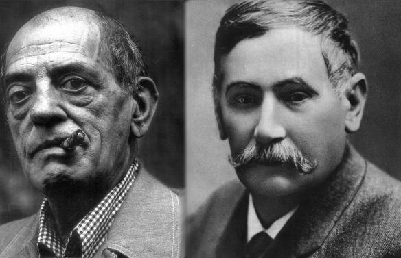 Retratos de Luis Buñuel (i) y Benito Pérez Galdós / OAC